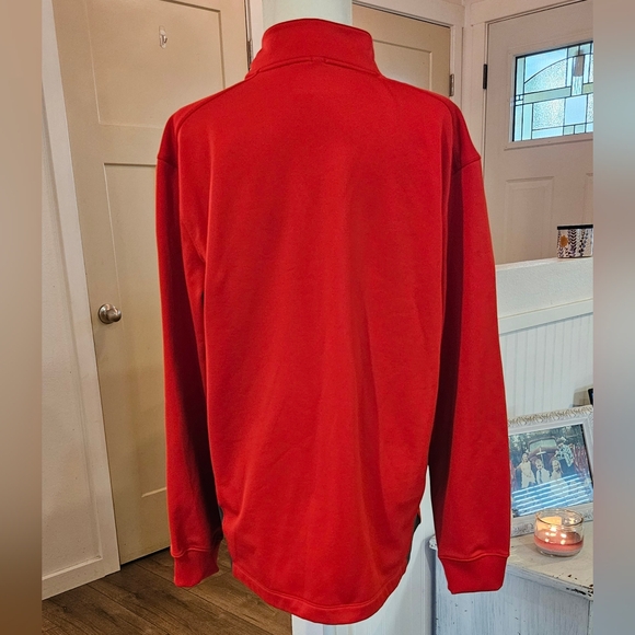 NWOT'S - NIKE GOLF - Red/Gray Golf Performance Jacket w/venting - Size Large - Picture 4 of 5